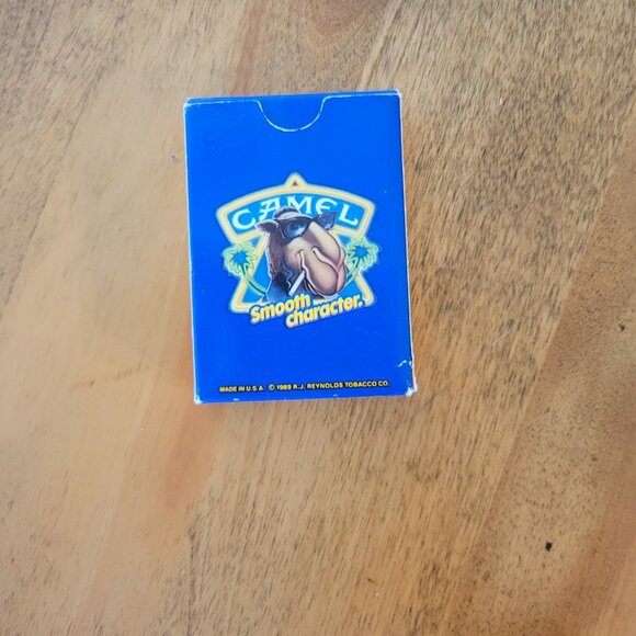 Vintage 1989 RJ Reynolds JOE CAMEL Smooth Character PLAYING CARDS Complete DECK - Picture 3 of 7